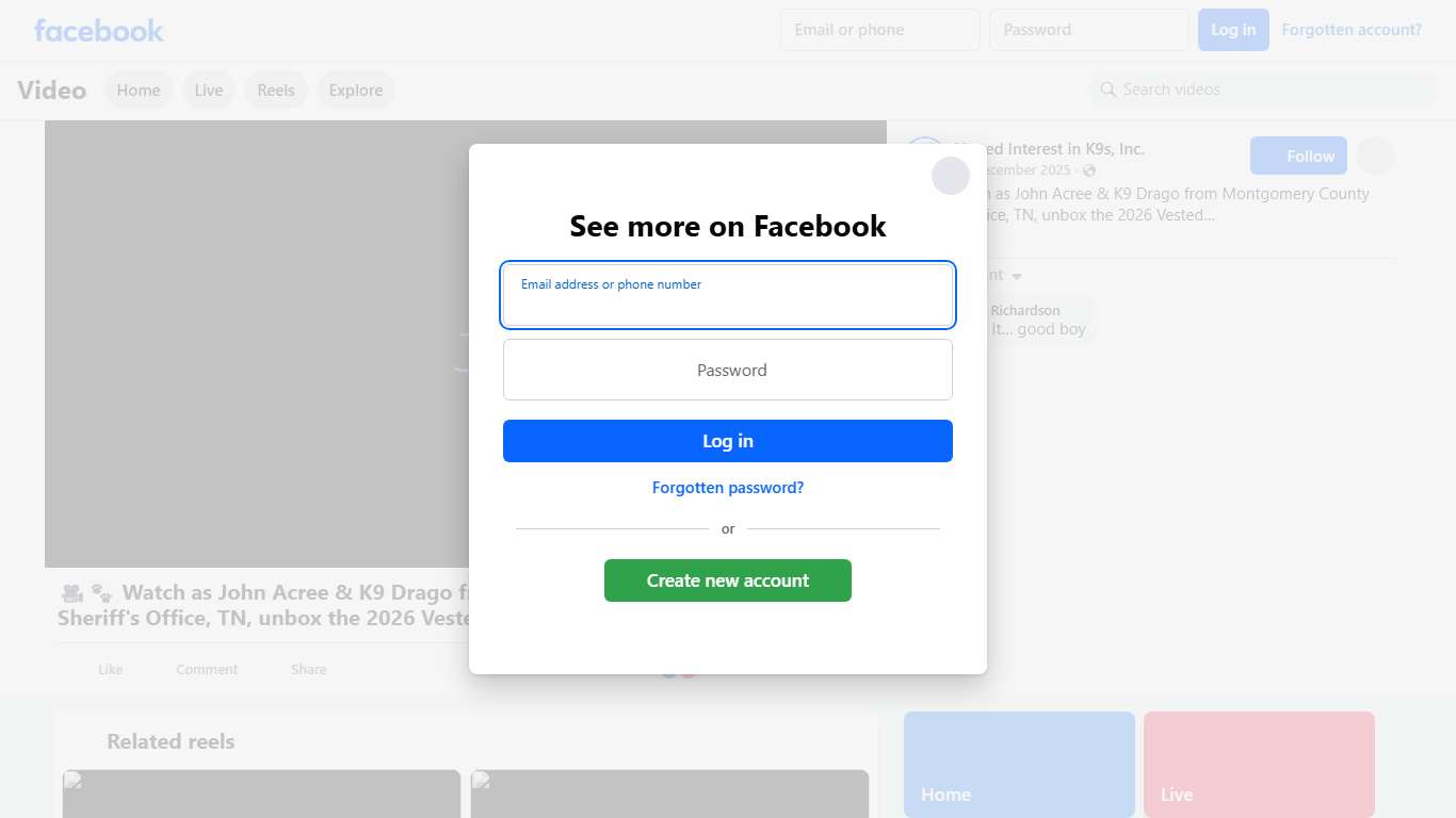 🎥🐾 Watch as John Acree & K9 Drago from Montgomery County Sheriff's Office, TN, unbox the 2026 Vested Interest in K9s calendar! 📅✨ Support our K9 heroes and grab your copy today! 🐕💪 👉 Visit our website to order now: https://vik9s.org/product/2026-vik9s-calendar/ #VIK9sCalendar #K9Team #2026Calendar #VIK9s #VestedInterestInK9s #K9Handler #SupportVestedInterestinK9s Vested Interest in K9s, Inc. Facebook